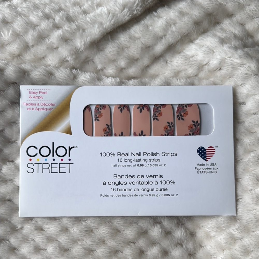 Color Street Floral Nail Polish Strips Floral Obligation